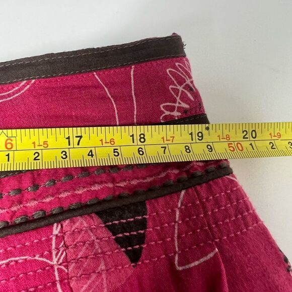 Mantaray Faithful & True Bohemian Embroidered Pink Lined Skirt Size 14 - Picture 14 of 15